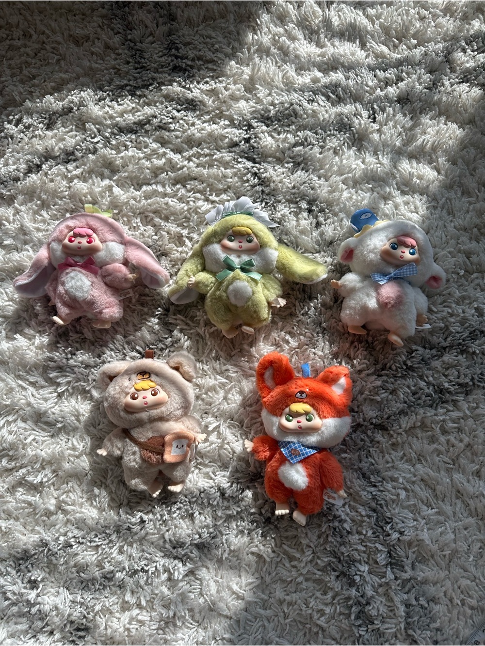 Miyee Cafe Vinyl Plush blind bag toy Set of 5